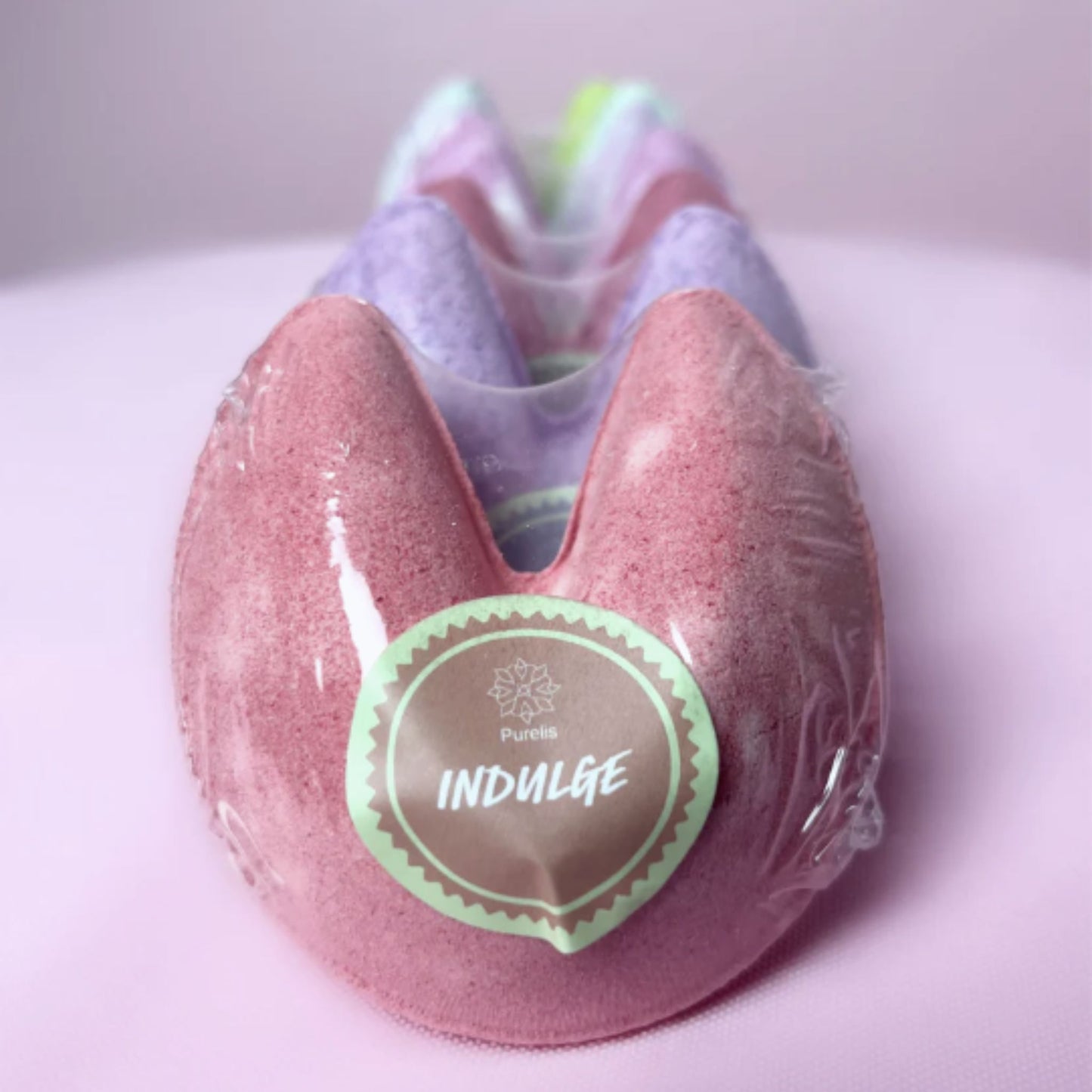 Fortune cookie bath bomb