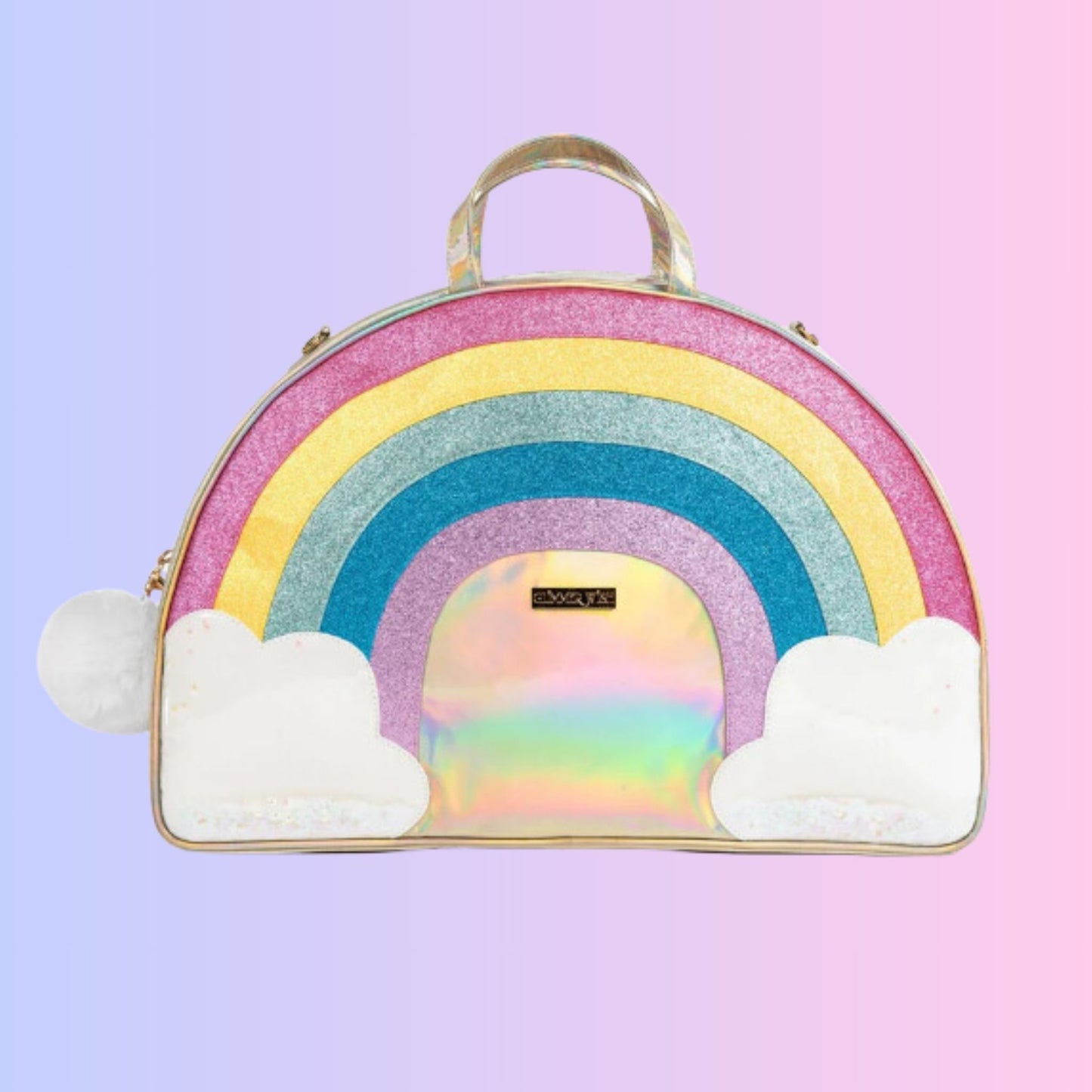 Rainbow duffle