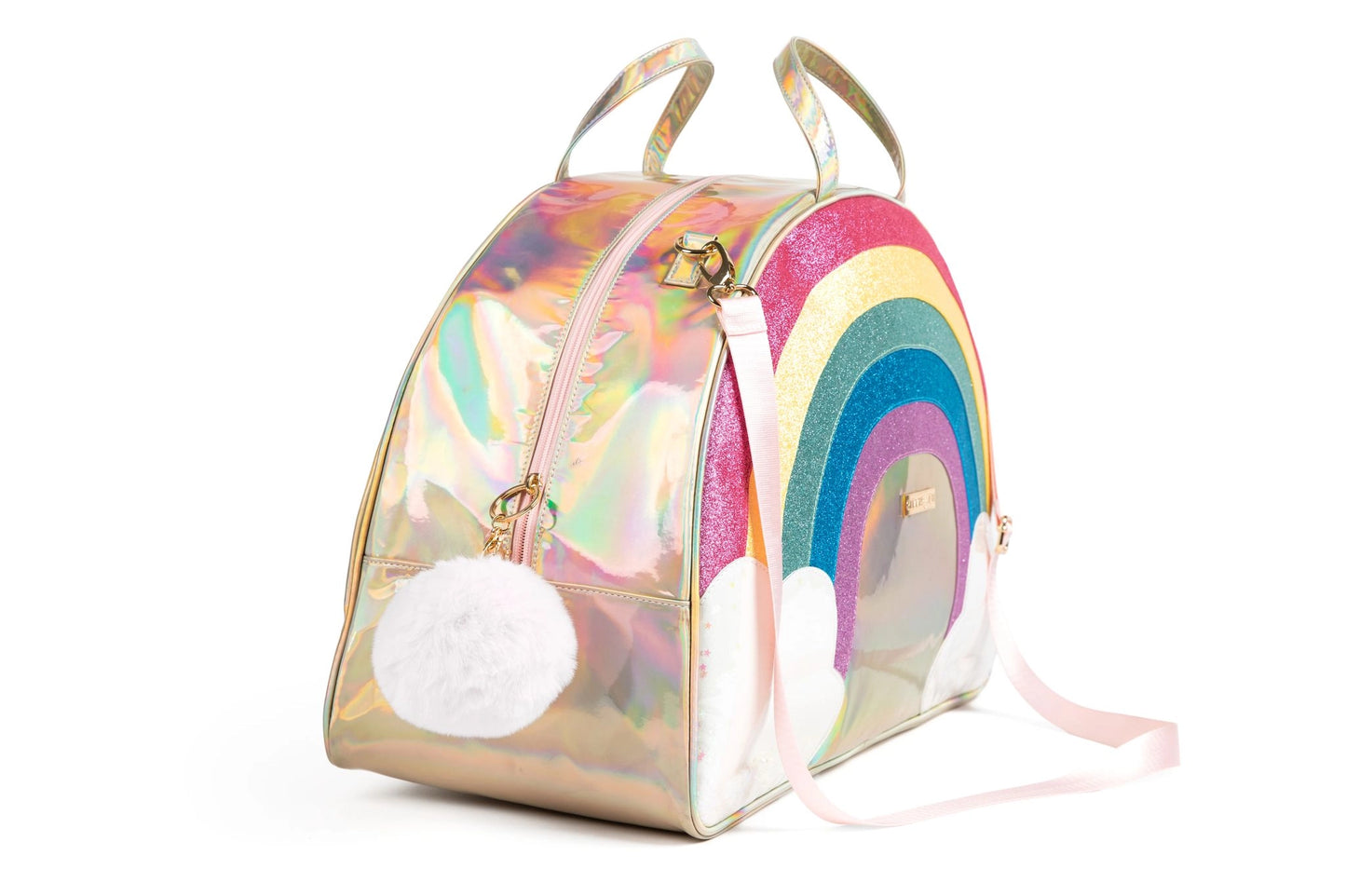 Rainbow duffle