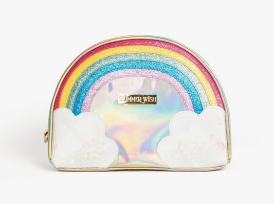 Rainbow cosmetics bag